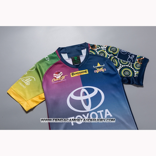 Camiseta North Queensland Cowboys Rugby 2018-2019 Conmemorative
